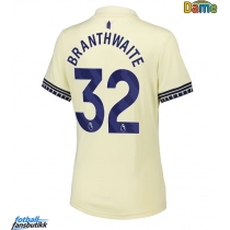 Everton Jarrad Branthwaite #32 Bortedrakt Dame 2025-26 Kortermet